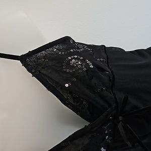 Sinequanone Black Camisole Cami Top  NWT Sz. Small Adjustable Straps